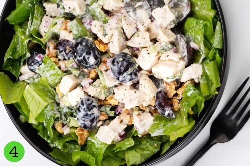 How to make Waldorf Chicken Salad step 4 serve