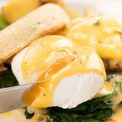 Healthy poached eggs Recipe