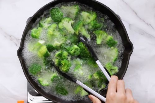 step 1: Boil broccoli