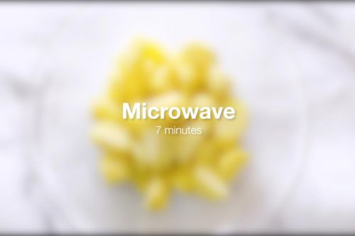 step 1: Microwave the potatoes