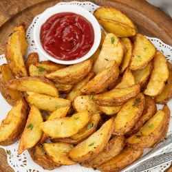 air fryer potato wedges recipe
