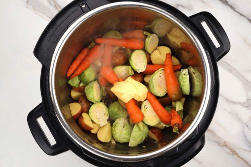 step 3: Stir fry vegetables.