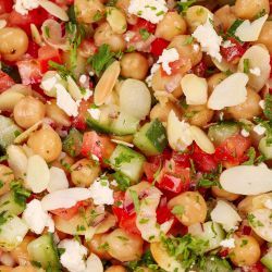 Homemade Chickpea Salad Recipe